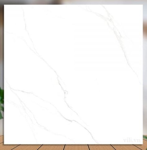 Gạch lát nền 80X80 XSMART 001929 đá bóng trắng vân mây