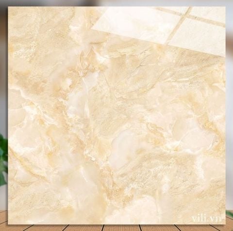 Gạch lát nền 80X80 XSMART 90012 đá bóng vân vàng