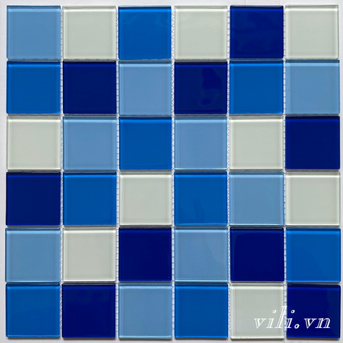 Gạch trang trí mosaic thủy tinh MH 4819