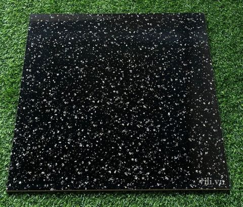 Gạch lát nền 60x60 CMC PTK68001 đen kim sa đá bóng