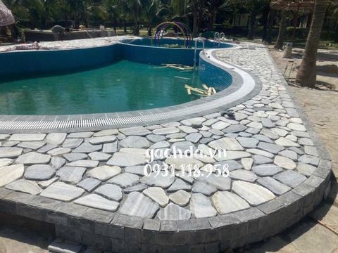 Đá rối sọc dưa ốp lát trang trí