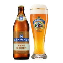 BIA ĐỨC SANWALD HEFE WEIZEN 500ML CHAI