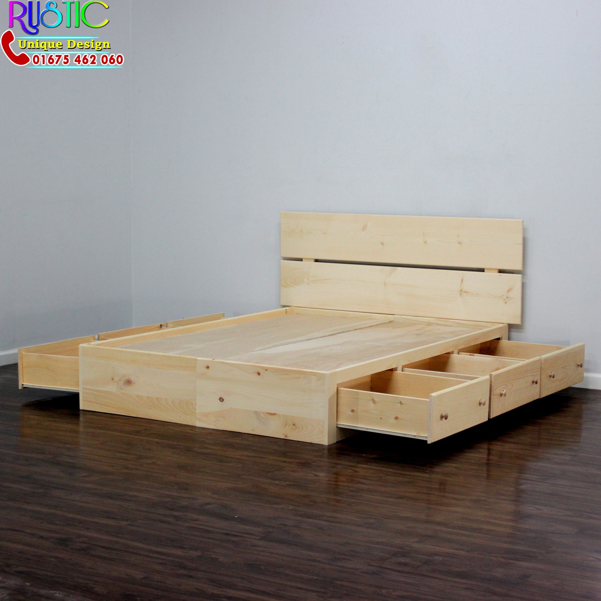 Giường Rustic GR01