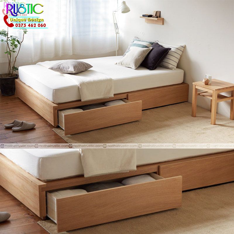 Giường Rustic GR45