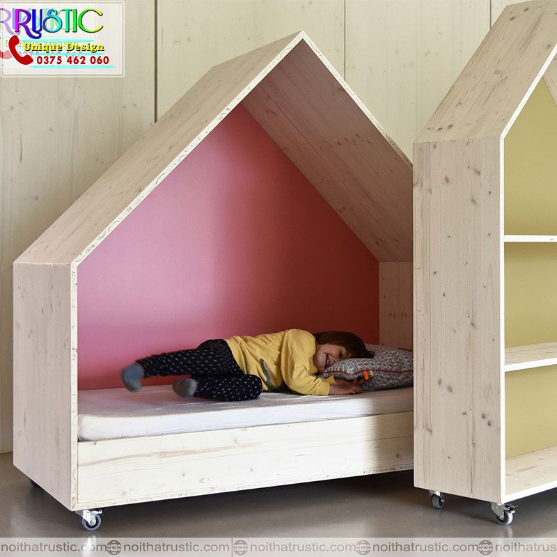 Giường gác mái GGM09