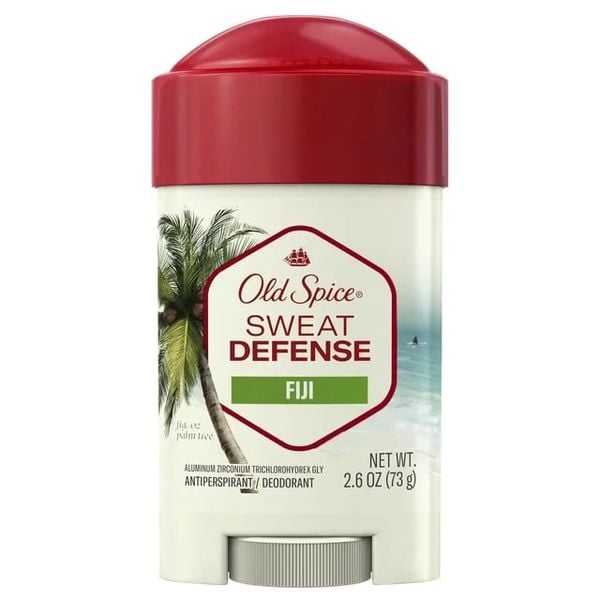  Lăn Khử Mùi Old Spice Hardest Working Collection Sweat Defense Fiji 73Gr (Sáp Trắng Mềm) 