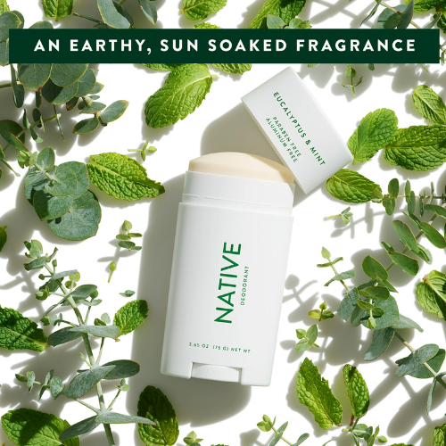  Lăn Khử Mùi Native Eucalyptus & Mint 75Gr (Sáp Trắng) 