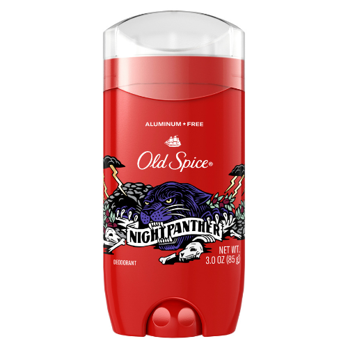  Lăn Khử Mùi Old Spice Wild Collection Night Panther Aluminum-Free 85Gr (Sáp Xanh) 