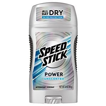  Lăn Khử Mùi Speed Stick Power Unscented 85Gr (Không Mùi)(Sáp Trắng) 