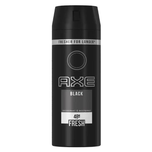  Xịt Khử Mùi Axe Black 150ML 