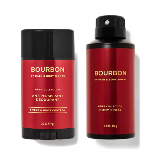  Combo Lăn - Xịt Khử Mùi Bath & Body Works Bourbon 