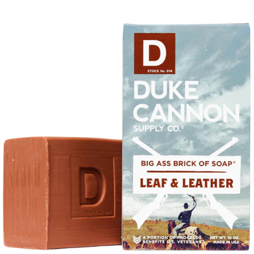  Xà Bông Cục Duke Cannon Leaf & Leather 283Gr 