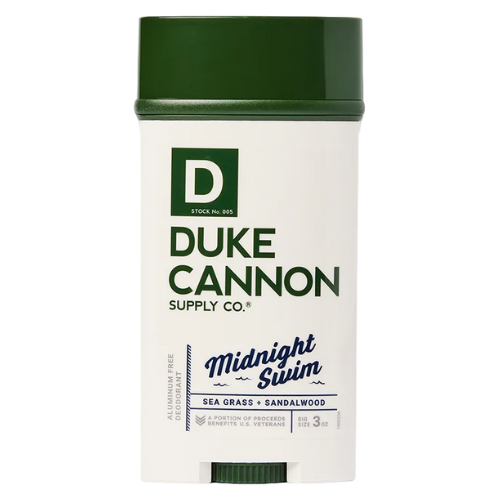  Lăn Khử Mùi Duke Cannon Midnight Swim Deodorant 85G (Sáp Xanh) 