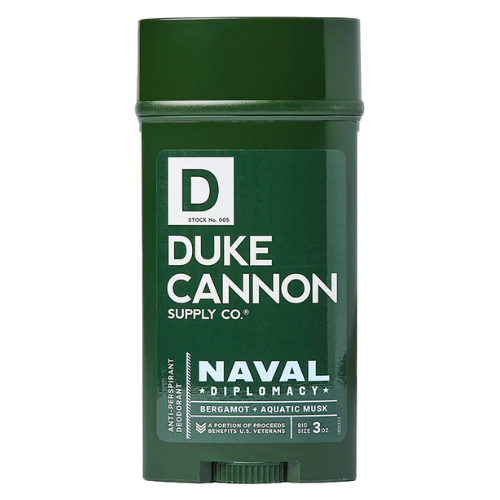  Lăn Khử Mùi Duke Cannon Naval Diplomacy Antiperspirant & Deodorant 85G (Sáp Trắng) 