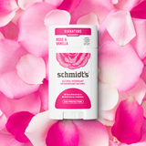  Lăn Khử Mùi Schmidt's Signature Rose & Vanilla 75Gr (Sáp Trắng) 