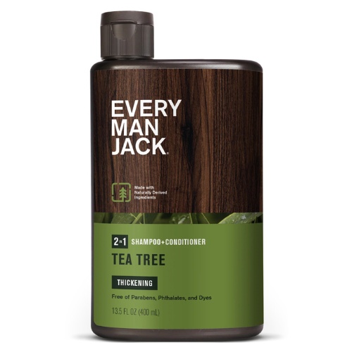  Dầu Gội Đầu 2 In 1 Every Man Jack Tea Tree 400ML (Dầu Gội Xả) 