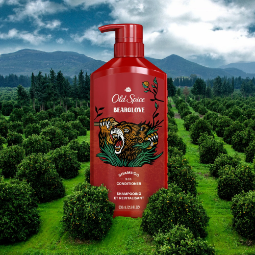  Dầu Gội Đầu 2 In 1 Old Spice Bearglove 650ML (Dầu Gội Xả) 