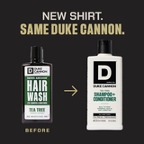  Dầu Gội Đầu Duke Cannon News Anchor 2-in-1 with Tea Tree Formula 295ML(Dầu Gội Xã) 