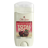  Lăn Khử Mùi Old Spice Total Body Absorbs Sweat Notes Of Black Cherry + Bourbon 85Gr (Sáp Trắng) 