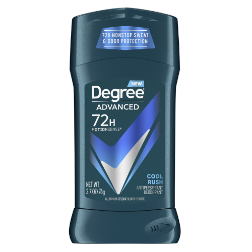  Lăn Khử Mùi Degree Men Motion Sense Cool Rush 76Gr (Sáp Trắng) 