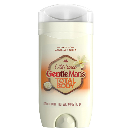  Lăn Khử Mùi Old Spice GentleMan's Vanilla & Shea 85Gr (Sáp Trắng) 