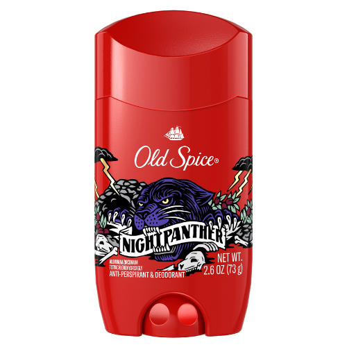 Lăn Khử Mùi Old Spice Wild Collection Night Panther 73Gr (Sáp Trắng)(Date 8/24) 