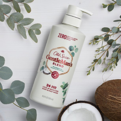  Sữa Tắm Old Spice Gentleman's Blend Eucalyptus & Coconut Oil 500ML 