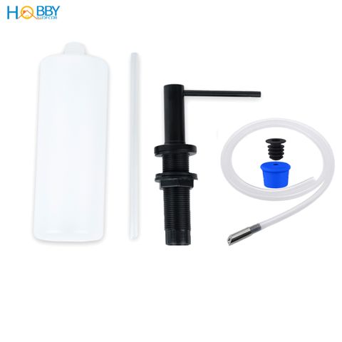 Vòi bơm hút nước rửa chén inox 304 sơn đen Hobby home decor NRC9