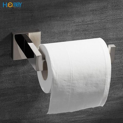 Giá treo cuộn giấy vệ sinh gắn tường Hobby home decor G21 inox 304 sáng bóng