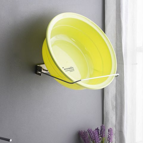 Giá treo thau chậu gắn tường Hobby home decor GTT inox 304 có keo dán