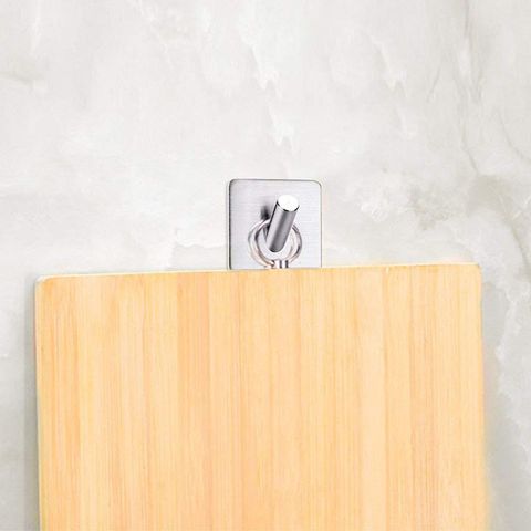 Combo 4 móc treo đồ dán tường inox 304 Hobby home decor V110-4