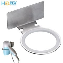 Giá treo máy sấy tóc Inox 304 dán tường Hobby home decor MS2