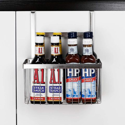 Rổ đựng gia vị gắn cánh cửa tủ bếp inox 304 HOBBY home decor TB3