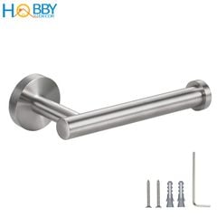 Giá treo cuộn giấy vệ sinh khoan tường inox 304 Hobby home decor G7
