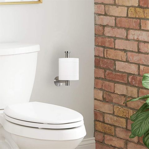 Giá treo cuộn giấy vệ sinh khoan tường inox 304 Hobby home decor G7