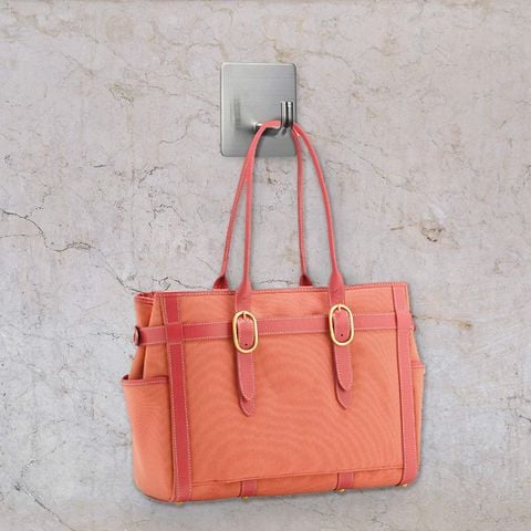 Combo 4 móc treo đồ quần áo dán tường inox 304 HOBBY Home Decor V35-4