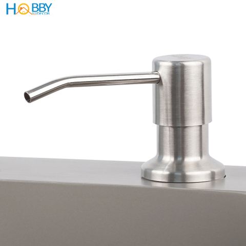 Vòi bơm hút nước rửa chén vòi Inox 304 có bình Hobby home decor NRC1