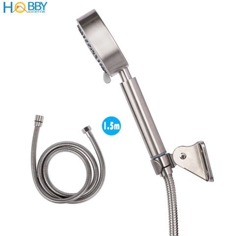 Vòi hoa sen cầm tay 5 chế độ inox 304 có dây sen Hobby Home Decor BST1