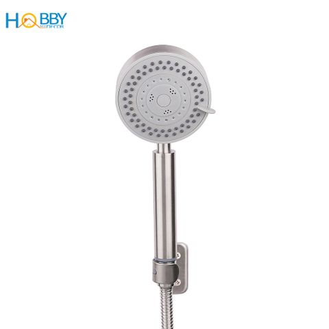 Vòi hoa sen cầm tay 5 chế độ inox 304 có dây sen Hobby Home Decor BST1