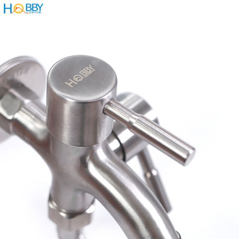 Bộ vòi sen tắm có củ sen lạnh dây sen inox 304 Hobby home decor CST1