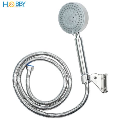 Vòi sen tắm tăng áp 5 chế độ phun Hobby Home Decor BST1 inox 304 dây sen tùy chọn