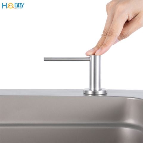 Vòi bơm hút nước rửa chén Inox 304 có bình 500ml Hobby home decor NRC7