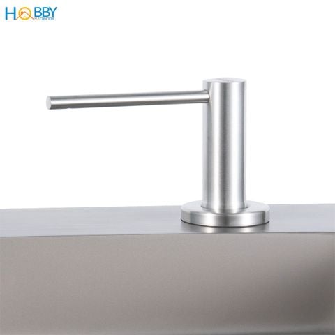 Vòi bơm hút nước rửa chén Inox 304 có bình 500ml Hobby home decor NRC7