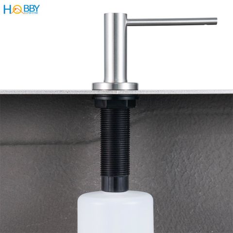 Vòi bơm hút nước rửa chén Inox 304 có bình 500ml Hobby home decor NRC7