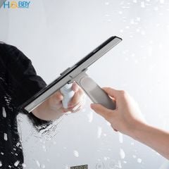 Cậy gạt rửa kính gương lưỡi cao su cán inox 304 Hobby Home Decor RK1