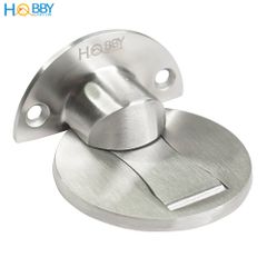 Chặn cửa đế dẹp nam châm hít chặn inox 304 Hobby home decor CC2
