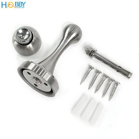 Bộ chặn cửa nam châm hít mạnh inox 304 mẫu khoan Hobby Home Decor CC8