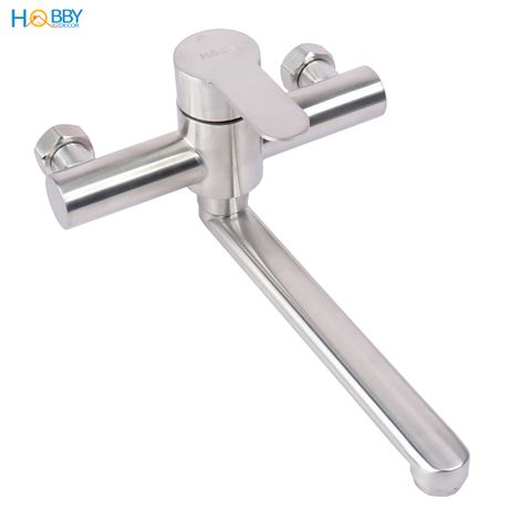 Vòi rửa chén nóng lạnh gắn tường Inox 304 Hobby Home Decor ANL1 - không rỉ sét dòng cao cấp