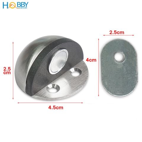 Chốt giữ cửa có nam châm dán nền Hobby Home Decor CC7 có keo dán đinh ốc