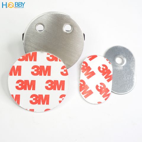 Chốt giữ cửa có nam châm dán nền Hobby Home Decor CC7 có keo dán đinh ốc